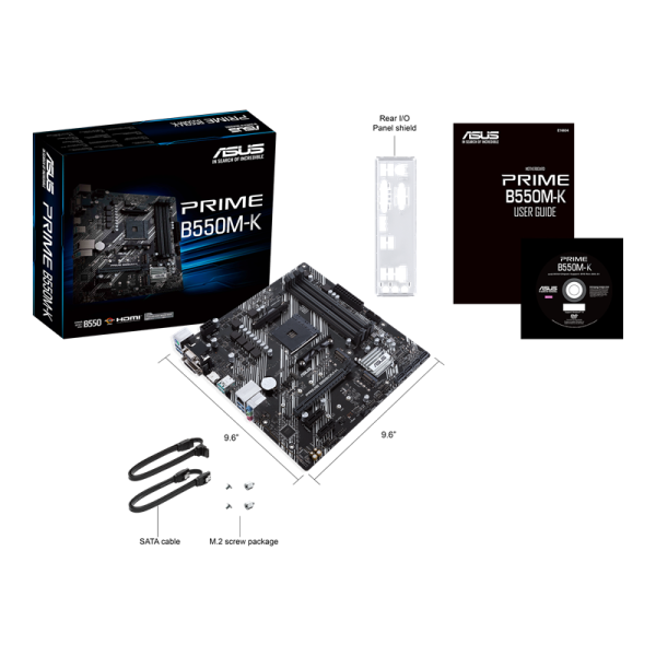 Материнская плата ASUS PRIME B550M-K